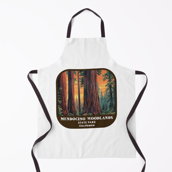 Item preview, Vintage Mendocino Woodlands State Park (California State Park) designed and sold by RabbitK.
