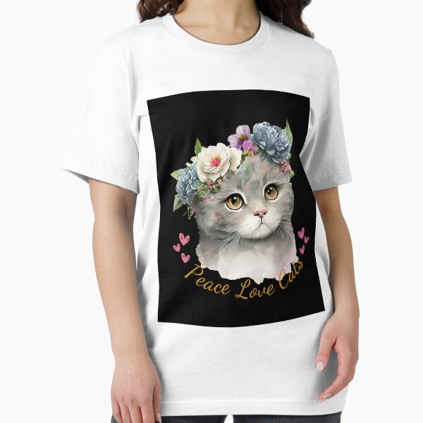 Item preview, Flowers and cats designed and sold by みきゃん.