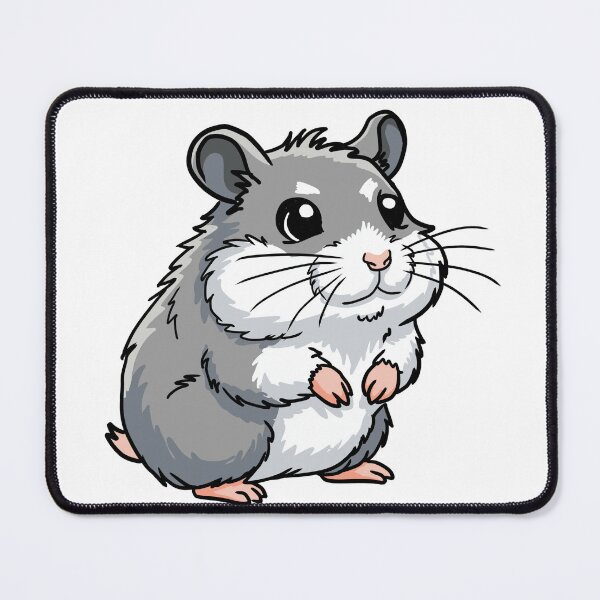 Item preview, Big-Eyed Forest Hamster – Cozy & Curious Vibes designed and sold by Potattoo.
