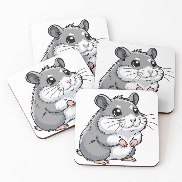 Item preview, Big-Eyed Forest Hamster – Cozy & Curious Vibes designed and sold by Potattoo.