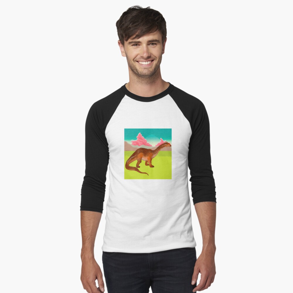 Item preview, Baseball ¾ Sleeve T-Shirt designed and sold by artbyjesea.