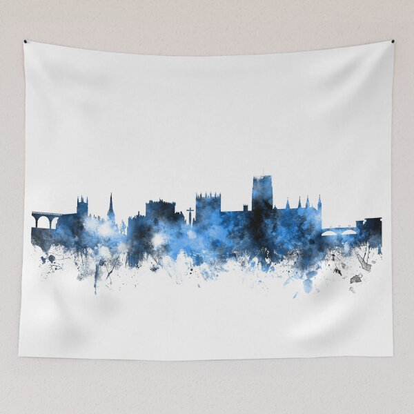 Item preview, Durham England Skyline Cityscape designed and sold by ArtPrints.