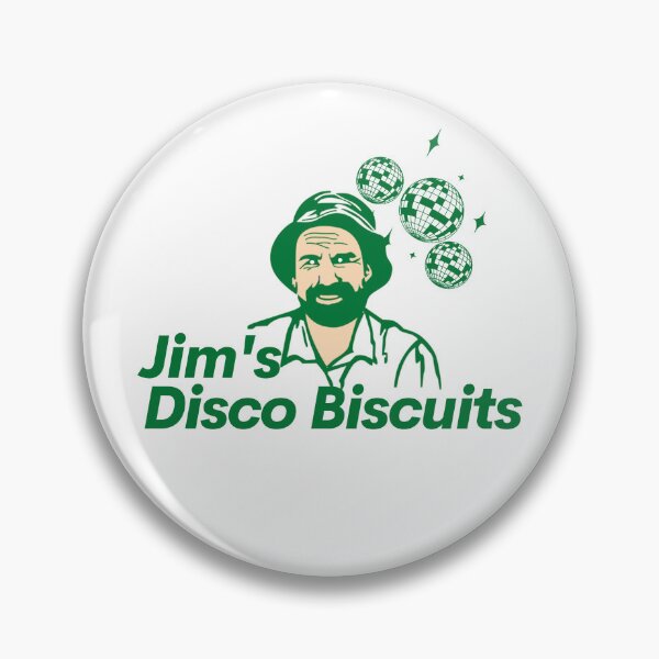 Item preview, Jim's Disco Biscuits - Jim's Mowing designed and sold by Simontology.