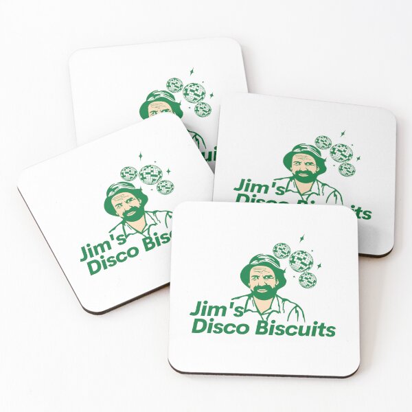 Item preview, Jim's Disco Biscuits - Jim's Mowing designed and sold by Simontology.