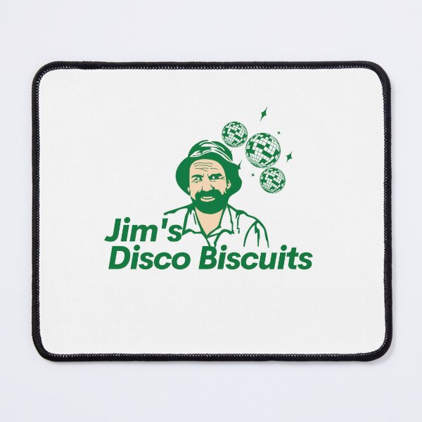 Item preview, Jim's Disco Biscuits - Jim's Mowing designed and sold by Simontology.