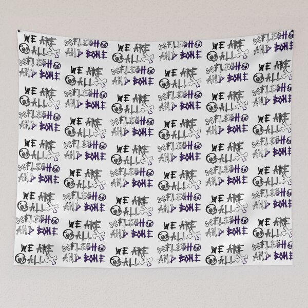 Item preview, We Are All Flesh and Bone (Asexual) designed and sold by Shygarbage.