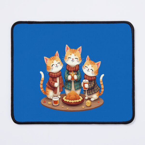 Item preview, Orange Tabby Cats With Drams Scottish Themed Celebration designed and sold by taiche.