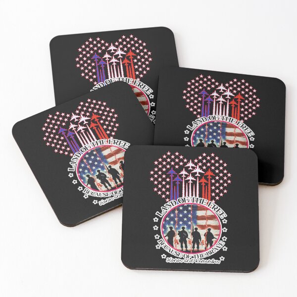 Item preview, Land Of The Free Because Of The Brave  designed and sold by WoodburyLake.