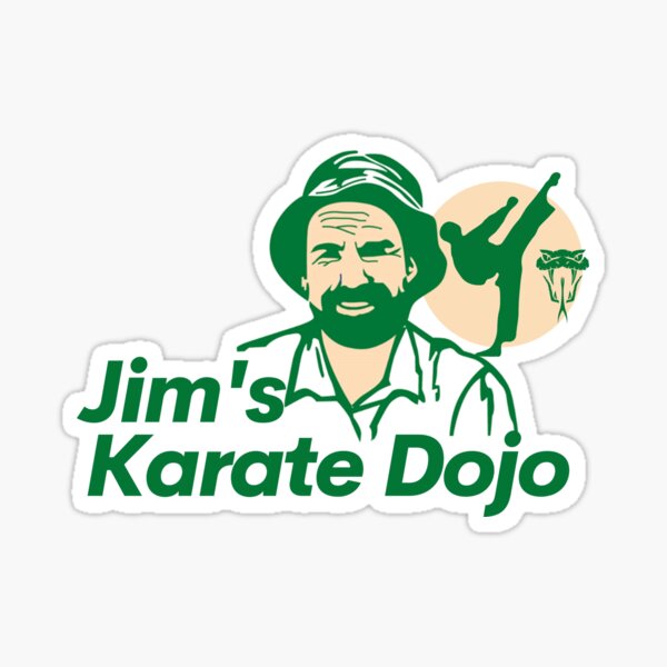Aperçu de l'œuvre Dojo de karaté de Jim - Tonte de Jim créée et vendue par Simontology.