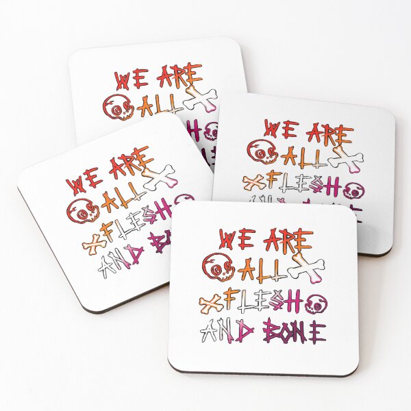 Item preview, We Are All Flesh and Bone (lesbian) designed and sold by Shygarbage.