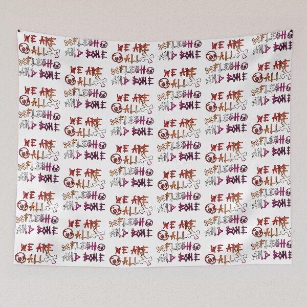 Item preview, We Are All Flesh and Bone (lesbian) designed and sold by Shygarbage.