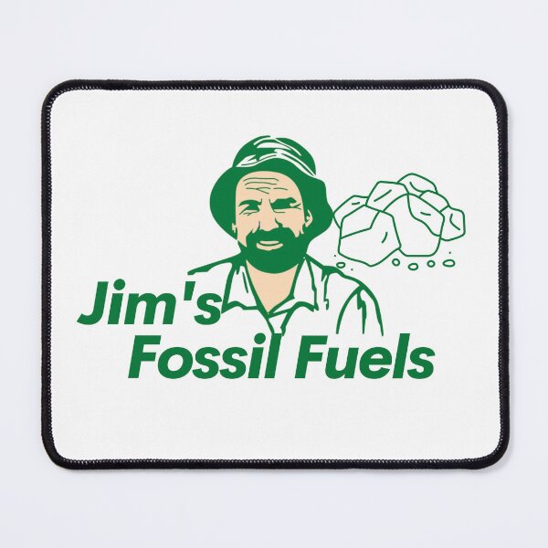 Item preview, Jim's Fossil Fuels - Jim's Mowing designed and sold by Simontology.