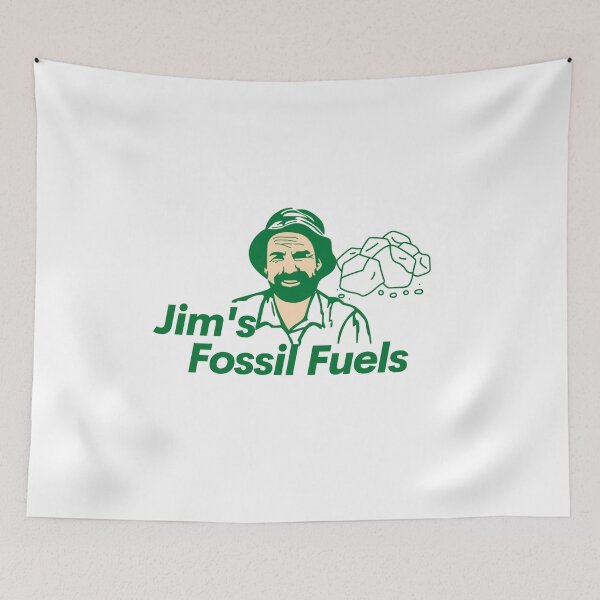 Item preview, Jim's Fossil Fuels - Jim's Mowing designed and sold by Simontology.