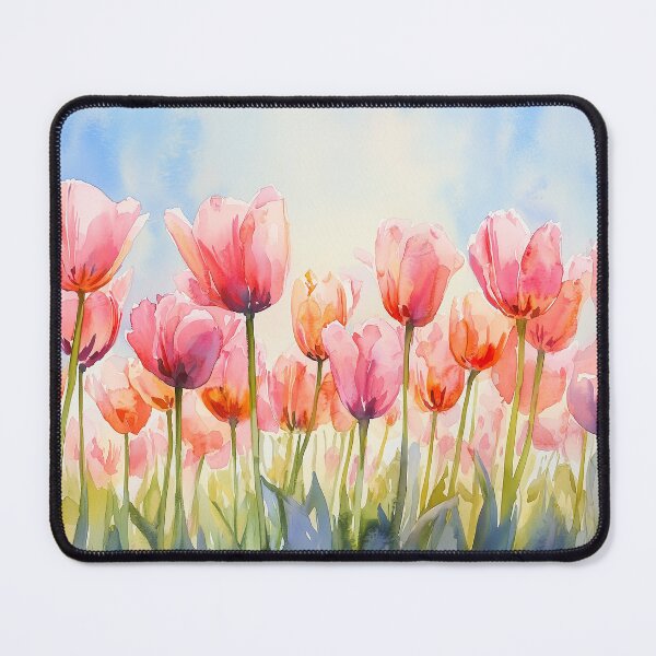 Item preview, Pink Summer Tulips designed and sold by laurashawart.