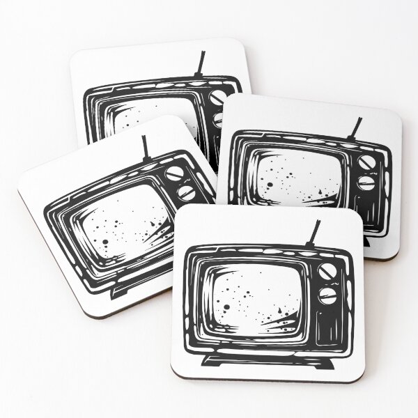 Item preview, Vintage Television Retro Telly Antique Electronics Tech designed and sold by inkoutninja.
