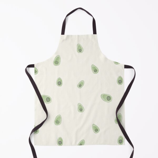 Item preview, Cute Minimalist Watercolor Avocados Small Scale Pattern  designed and sold by InkyOdyssey.
