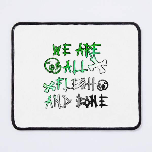 Item preview, We Are All Flesh and Bone (Aromantic) designed and sold by Shygarbage.