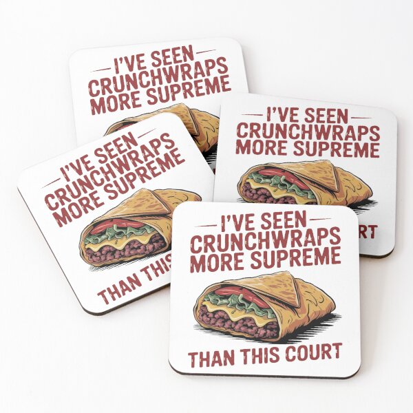 Item preview, I’ve Seen Crunchwraps More Supreme than this Court designed and sold by Camivettearts.