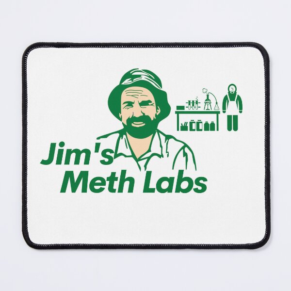 Item preview, Jim's Meth Labs - Jim's Mowing designed and sold by Simontology.