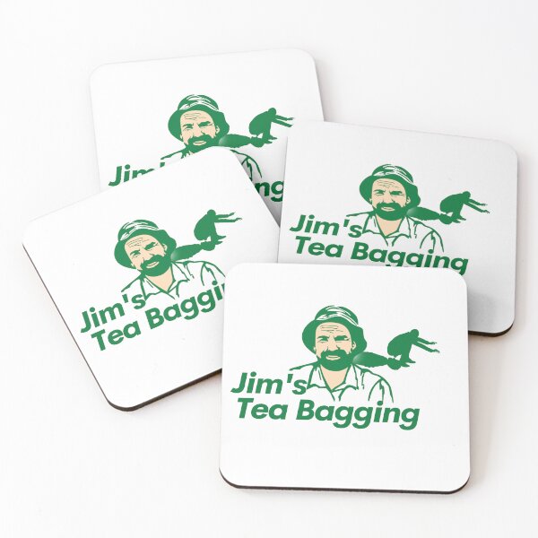 Item preview, Jim's Tea Bagging - Jim's Mowing designed and sold by Simontology.