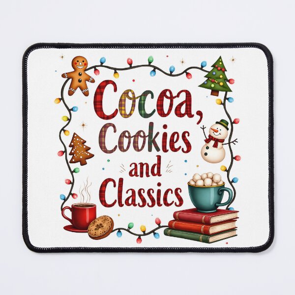 Item preview, Cocoa, Cookies & Classics designed and sold by TheEmptyBottleStudio.