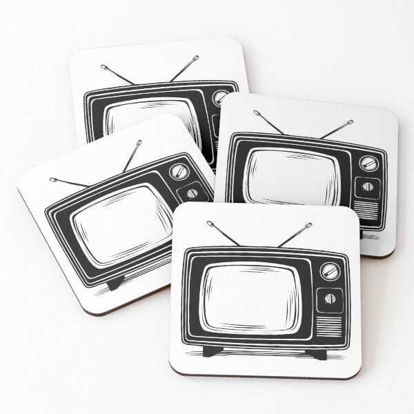 Item preview, Vintage Television Retro Telly Antique Electronics Tech designed and sold by inkoutninja.