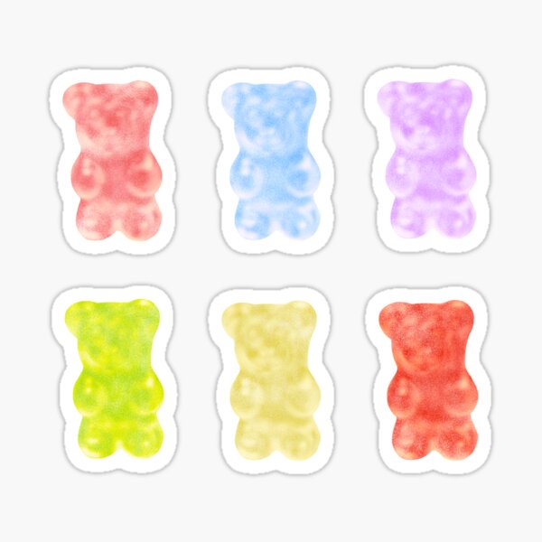Item preview, Adorable Sour Gummy Bears designed and sold by EmpressDestiny.