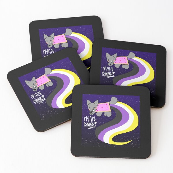 Item preview, NYAN BINARY! designed and sold by Brothtrick.