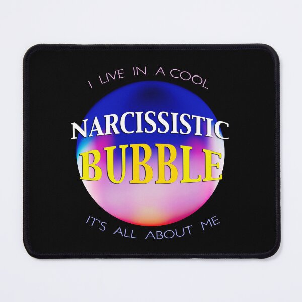 Item preview, "Narcissistic Bubble" in Pink Yellow Blue designed and sold by Psychmaster.