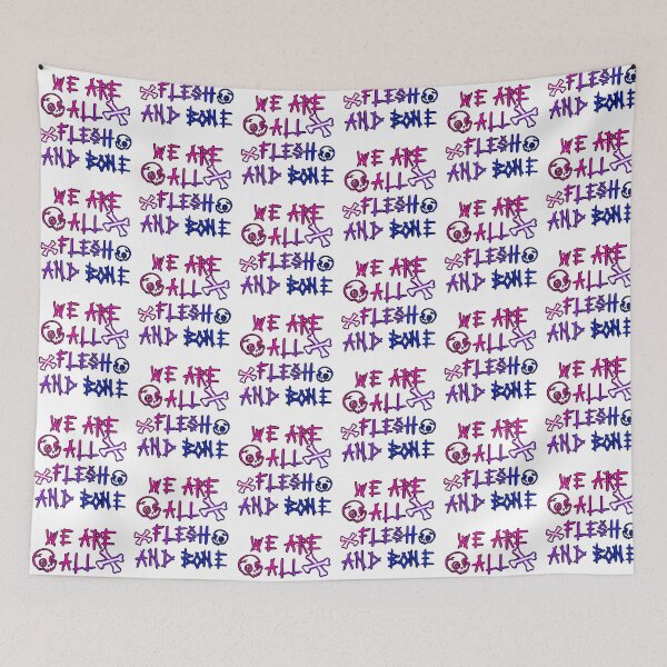 Item preview, We Are All Flesh and Bone (bisexual) designed and sold by Shygarbage.