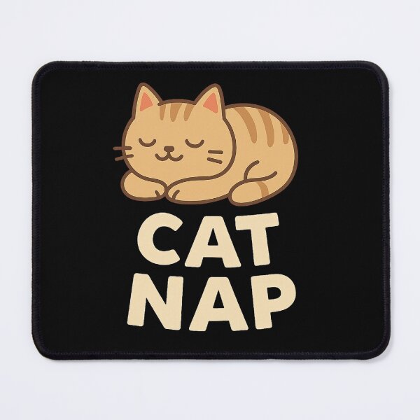 Item preview, Cat Nap – Cute Sleeping Kitty Design for Cat Lovers designed and sold by Viltogvakkertstudio.