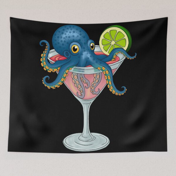 Item preview, Cocktail Octopus designed and sold by Caseymax.