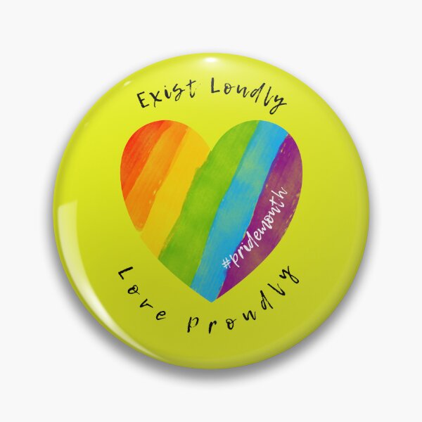 Item preview, Rainbow Heart Pride Month designed and sold by TheSistersDuo.