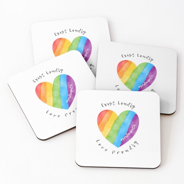 Item preview, Rainbow Heart Pride Month designed and sold by TheSistersDuo.