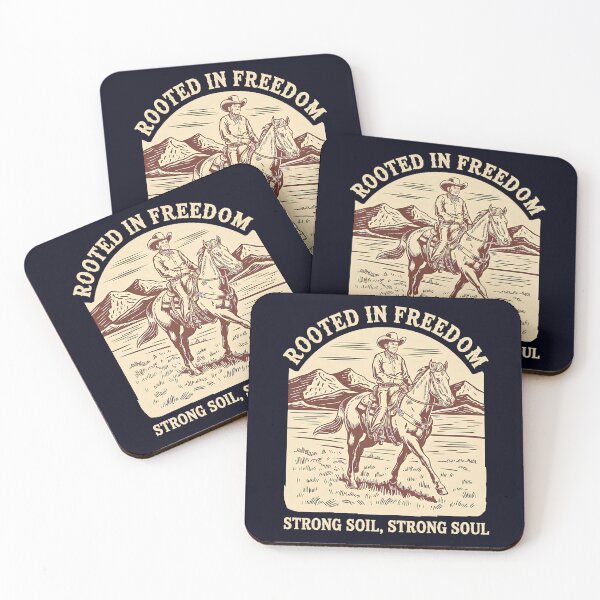Item preview, Rooted in Freedom – Vintage Cowboy Frontier Pride designed and sold by Taans-Creation.
