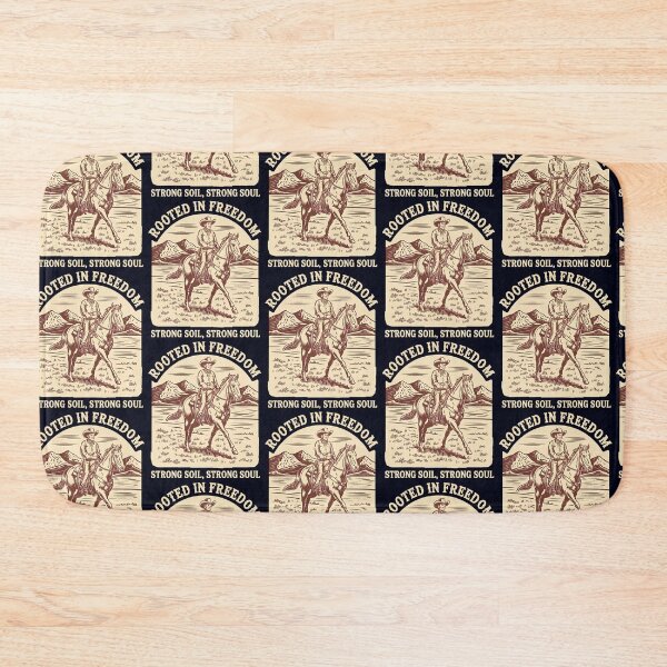 Item preview, Rooted in Freedom – Vintage Cowboy Frontier Pride designed and sold by Taans-Creation.