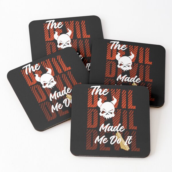 Item preview, The Devil Made Me Do It / Funny Devil s  designed and sold by TheEndDesign.