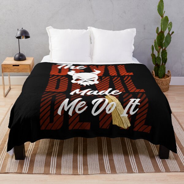 Item preview, The Devil Made Me Do It / Funny Devil s  designed and sold by TheEndDesign.