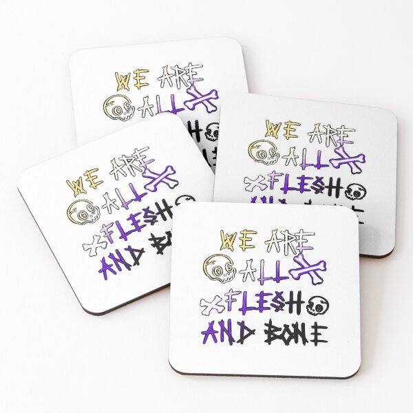 Item preview, We Are All Flesh and Bone (Non-binary) designed and sold by Shygarbage.