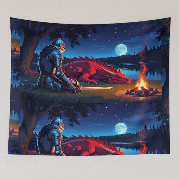 Item preview, Time to rest with Dragon protector designed and sold by Dreamforia.