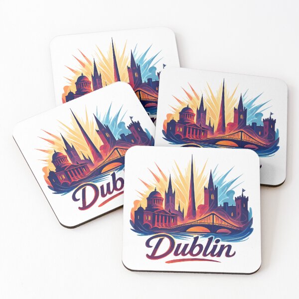 Item preview, Dublin Capital City Ireland Silhouette Gift designed and sold by Pineapple-Tree.