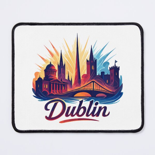 Item preview, Dublin Capital City Ireland Silhouette Gift designed and sold by Pineapple-Tree.