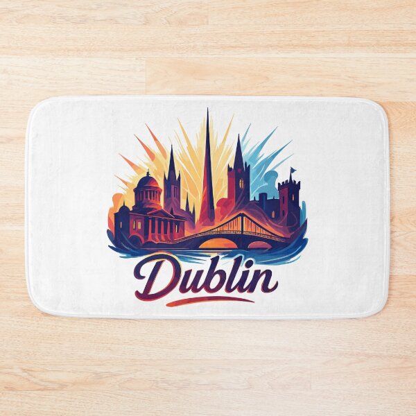 Item preview, Dublin Capital City Ireland Silhouette Gift designed and sold by Pineapple-Tree.