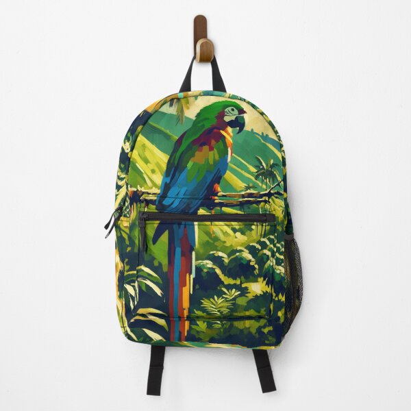 Item preview, Parrot on a Coffee Plantation designed and sold by M-Y-A-R-T-.