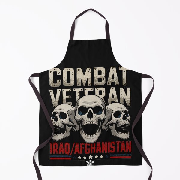 Item preview, COMBAT VETERAN. IRAQ, AFGANISTAN, SKULL DESIGN designed and sold by Teeshirthustle.