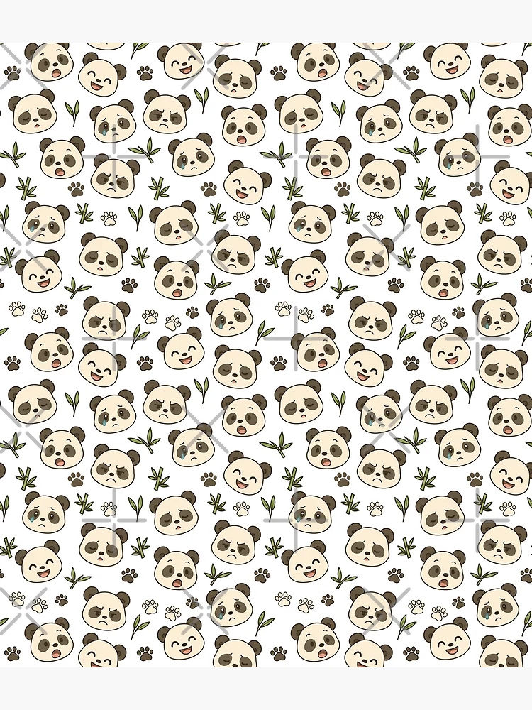 Thumbnail 3 of 3, Backpack, Panda Pattern designed and sold by TheNewPixel.