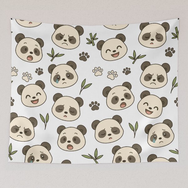 Item preview, Panda Pattern designed and sold by TheNewPixel.