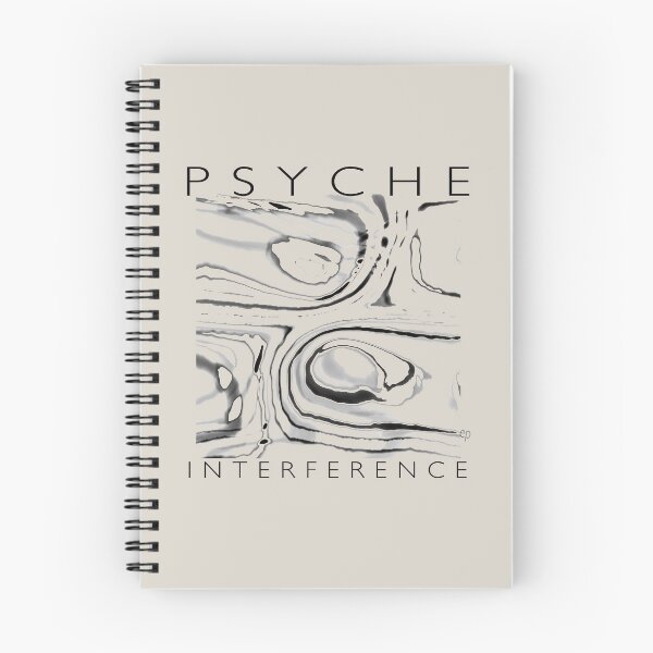 Item preview, "Interferencia psique" (con letras negras) designed and sold by Psychmaster.