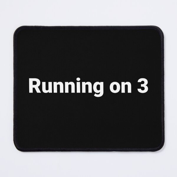 Item preview, Running on 3 designed and sold by Text-based T-Shirts and Gifts.