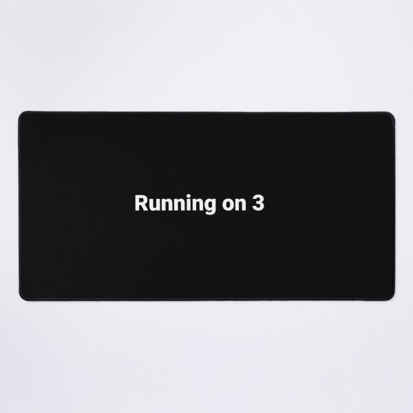 Item preview, Running on 3 designed and sold by Text-based T-Shirts and Gifts.